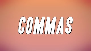 Ayra Starr  Commas Lyrics [upl. by Roice]