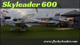 Skyleader Skyleader 600 Light Sport Aircraft flyskyleader com [upl. by Amalie327]