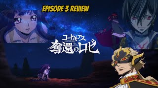 Code Geass Roze of the Recapture Episode 3  Comics Corner Review [upl. by Arteid]