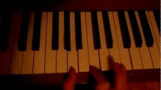 How to play The Passenger  Iggy pop on Piano [upl. by Ihsoyim]