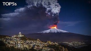 5 Biggest Volcanic Eruptions Caught on Camera [upl. by Helaina]