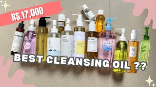 Viral cleansing oils review  Tried on my acne prone skin [upl. by Ayikal]