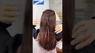 Quick Twist Hairstyle Tutorial Easy amp Elegantquickhairstyle hairstylingtwisthairstyle ytshorts [upl. by Bertilla]