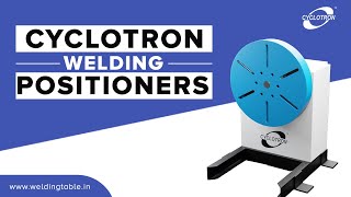 Welding positioner  Welding rotator  Welding turntable [upl. by Marcellina]