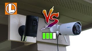 Ring Stick Up Cam VS Reolink Argus Eco  Comparison of Features Pricing Video and Audio Quality [upl. by Pacifica758]