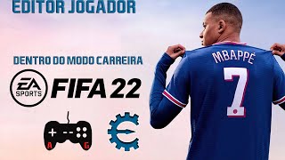 FIFA 22  Como editar jogadores no modo carreira Habilidades especiais  atributos [upl. by Inava]