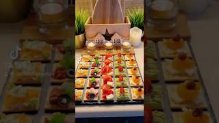 5 Canapés Creativos para Impresionar a tus Invitados  Recetas DarixLAB shorts [upl. by Dympha201]