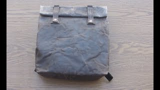 DIY Waxed Canvas Rucksack [upl. by Erv760]