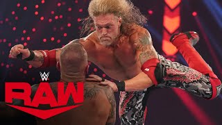 Edge vs Randy Orton Raw Feb 1 2021 [upl. by Anahcar]