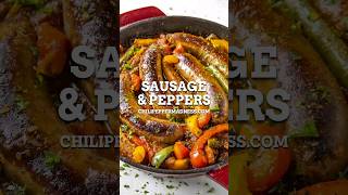 SUPER EASY Sausage amp Peppers [upl. by Brewer]