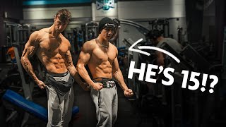 How to Build Muscle as a Teen with The Most Jacked 15 Year Old [upl. by Dante468]