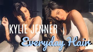 KYLIE JENNER HAIR TUTORIAL  Everyday Voluminous Curls ft Bellami Hair Extensions [upl. by Pennebaker]