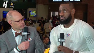 LeBron James joins Inside the NBA before ASG  2024 NBAAllStar [upl. by Jenness]