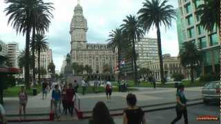 Uruguay  MontevideoWalking tour  South America Part 29  Travel Video HD [upl. by Hildick]