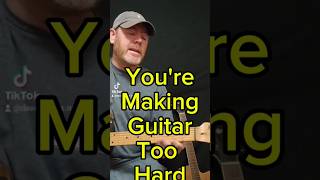 A Simple Trick For Major and Minor Scales guitar guitarlesson beginnerguitar leadguitar scales [upl. by Adnara]