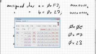 05B1 bitweise logische Operationen hexadezimal [upl. by Brittney]