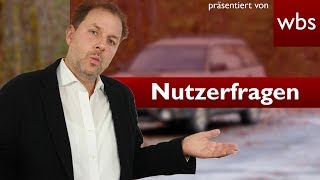 Geklautes Auto 🚗 quotzurück klauenquot Ist das erlaubt Nutzerfragen – Kanzlei WBS [upl. by Llywellyn]