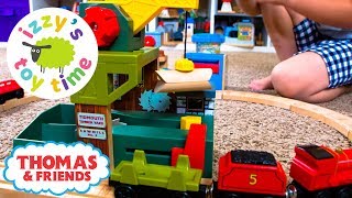 Thomas Train TIDMOUTH TIMBER YARD Thomas and Friends with Brio and Trackmaster  Toy Trains 4 Kids [upl. by Aziul]