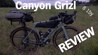 Canyon Grizl 8 1BY Review for Gravel and Bikepacking [upl. by Dnaleel]