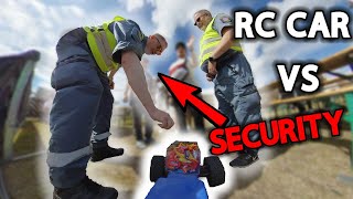 Delivering Candy With FPV RC Car But Security Try to Stop Me [upl. by Otecina683]