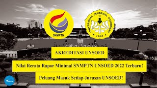 Update Terbaru Nilai RataRata Rapor Minimal Untuk Lolos SNMPTN UNSOED 2022 [upl. by Aissac915]