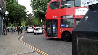 Enviro 400 Abellio London 9537 SN12ACO on Route E1 Terminated at Ealing Broadway Station Last Day [upl. by Belvia]