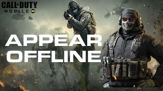 How to Appear Offline on Call of Duty Mobile 2024  CODM Tutorial [upl. by Esiocnarf]