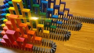 50000 DOMINOES in REVERSE [upl. by Aznofla]