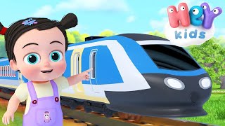 Toget 🚂 Tøffe Tøffe Barnesanger på Norsk  HeyKids [upl. by Moira]