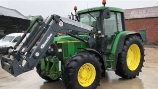 John Deere 6410 premium tractor with Quicke Loader [upl. by Haek120]