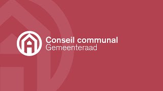 25112021  Conseil communal  Gemeenteraad [upl. by Sams]