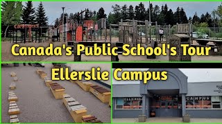 Tour to Canadas Public School  Edmonton Public School  Ellerslie Campus SchoolinginCanada [upl. by Allison]