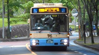 20230614 日野 PJKV234N1 西工 96MC 阪急バス 千里268 大阪200か2183 ｢大阪大学学舎間専用 直行 豊中学舎｣行き 工学部前バス停～人間科学部前バス停間 [upl. by Maura599]