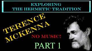 Terence Mckenna 1992  NO MUSIC  Exploring The Hermetic Tradition  PART 1 [upl. by Rramel]