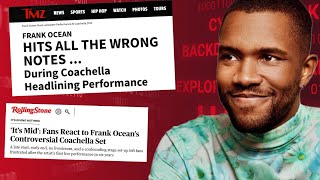 Why Frank Ocean’s Performance Was A Disaster [upl. by Marquez]