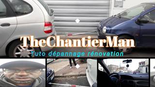 THECHANTIERMAN Tuto remorquage avec un Renault Scenic 12 [upl. by Libna]