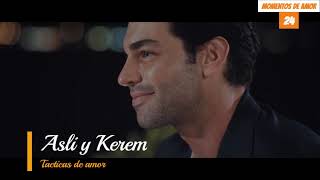 Asli y Kerem Momentos 24  Tácticas de amor [upl. by Eiggam]