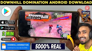 📥 DOWNHILL DOMINATION ANDROID DOWNLOAD  HOW TO DOWNLOAD DOWNHILL ANDROID  DOWNHILL DOMINATION [upl. by Nomelc]