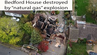 House destroyed by gas explosion [upl. by Shel]