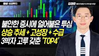 개장 전 성공전략 불안한 증시에 얼어붙은 투심 상승 추세  고성장  수급 3박자 고루 갖춘 TOP4  머니투데이방송 증시 증권 [upl. by Adyela309]