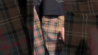 NEW 8 Yard Wool Kilt history celtic fashion sutherland clan [upl. by Halimak93]