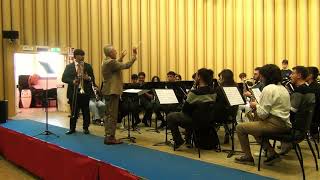 Mastroeni Concertino per trombone e wind orchestra [upl. by Sidalg]