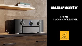 Marantz SR8015 8K Receiver [upl. by Cavil870]