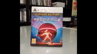 Recompile Limited Steelbook Edition Ps5 unboxing [upl. by Atteugram]