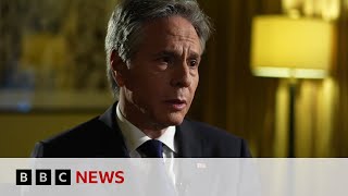 Blinken says China helping fuel Russian threat to Ukraine  BBC News [upl. by Lleira746]