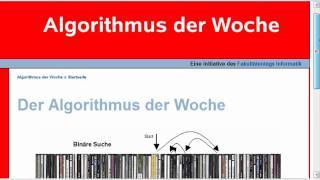 Algorithmus der Woche [upl. by Orian280]