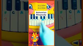 Bohemian Rhapsody Tutorial How to Play Piano [upl. by Aldridge]