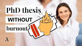 How I wrote my PhD thesis without burning out  Dissertation advice for STEM professionals [upl. by Eisenberg]