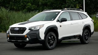 2022 Subaru Outback Wilderness Review  Walk Around and Test Drive [upl. by Ahsikam]