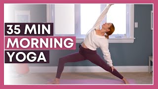 35 min Morning Yoga to STRETCH amp ENERGIZE [upl. by New195]